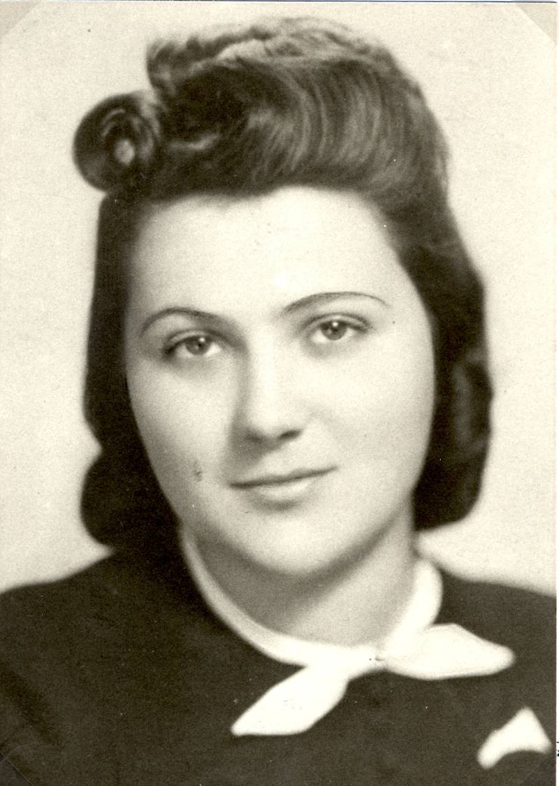 Мария (Мирьям) Айзенштадт, фотография публикуется с разрешения Еврейского исторического института